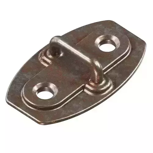 Rusty Car Door Striker Plate