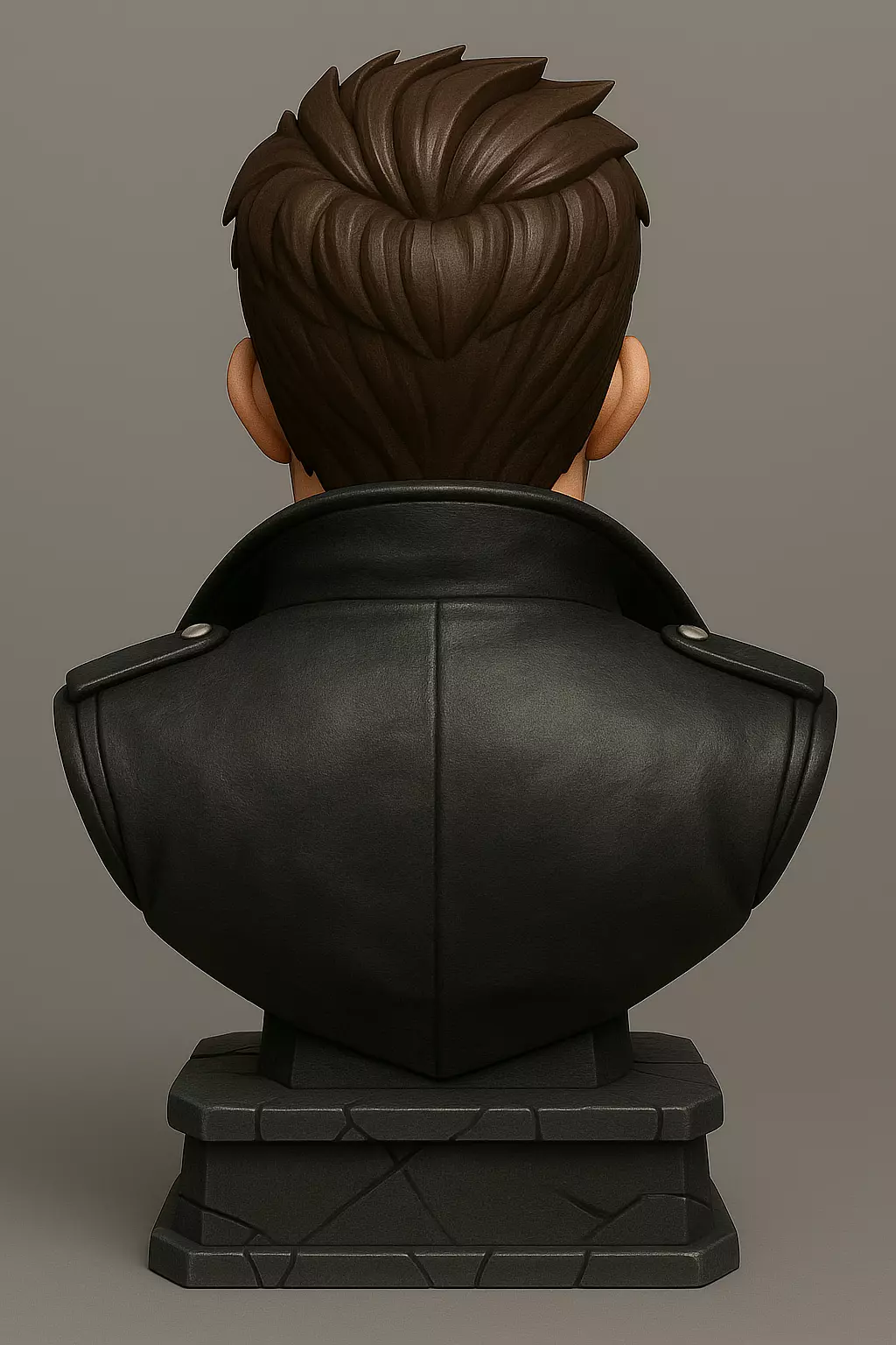 Terminator Bust 3D print model_1