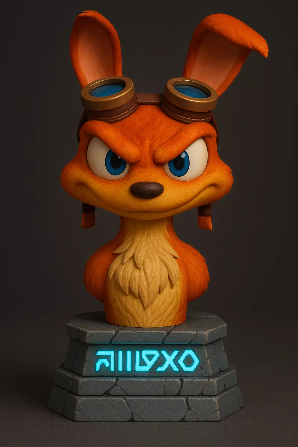 Daxter Bust 3D print model