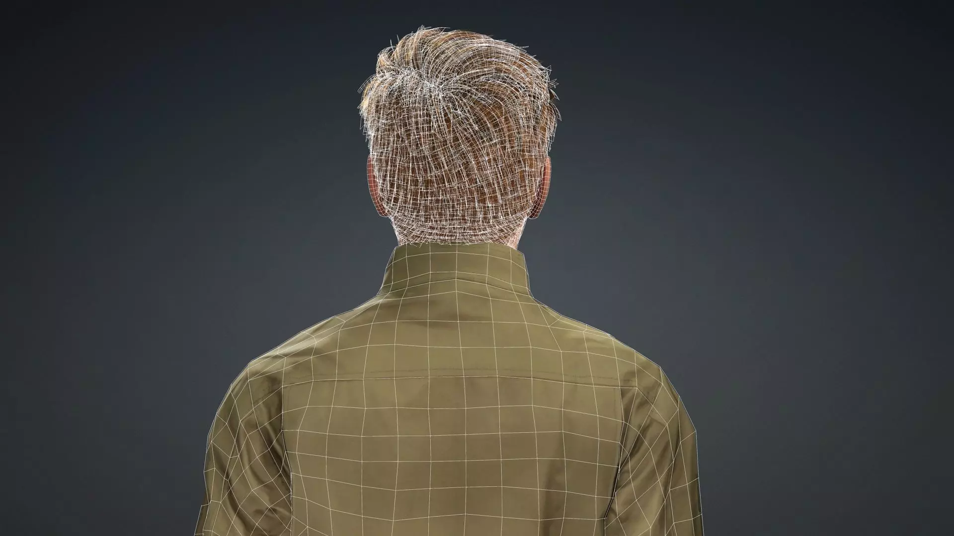 Game Ready 3D Male High Quality Human Model 3D model_16