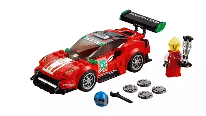 TwindBricks3D - 75886 - Ferrari 488 GT3 Scuderia Corsa
