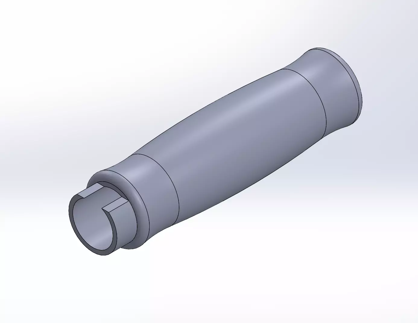 3D Printable TPU Bike Handlebar Grips 3D print model_1