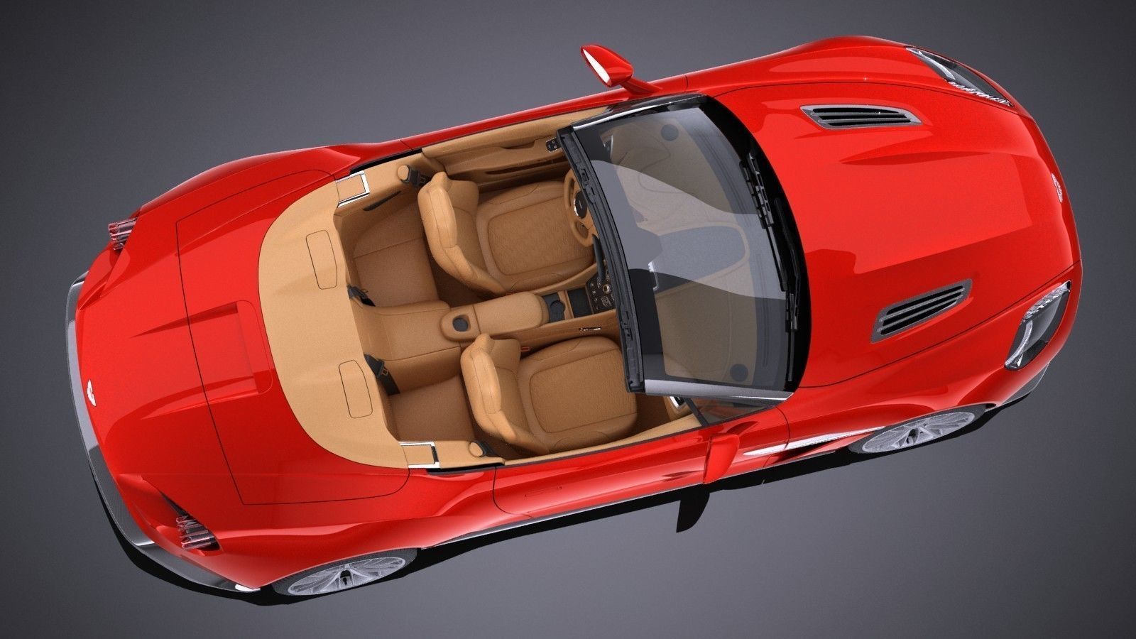 Aston Martin Vanquish Zagato Volante 2017 3D model_7