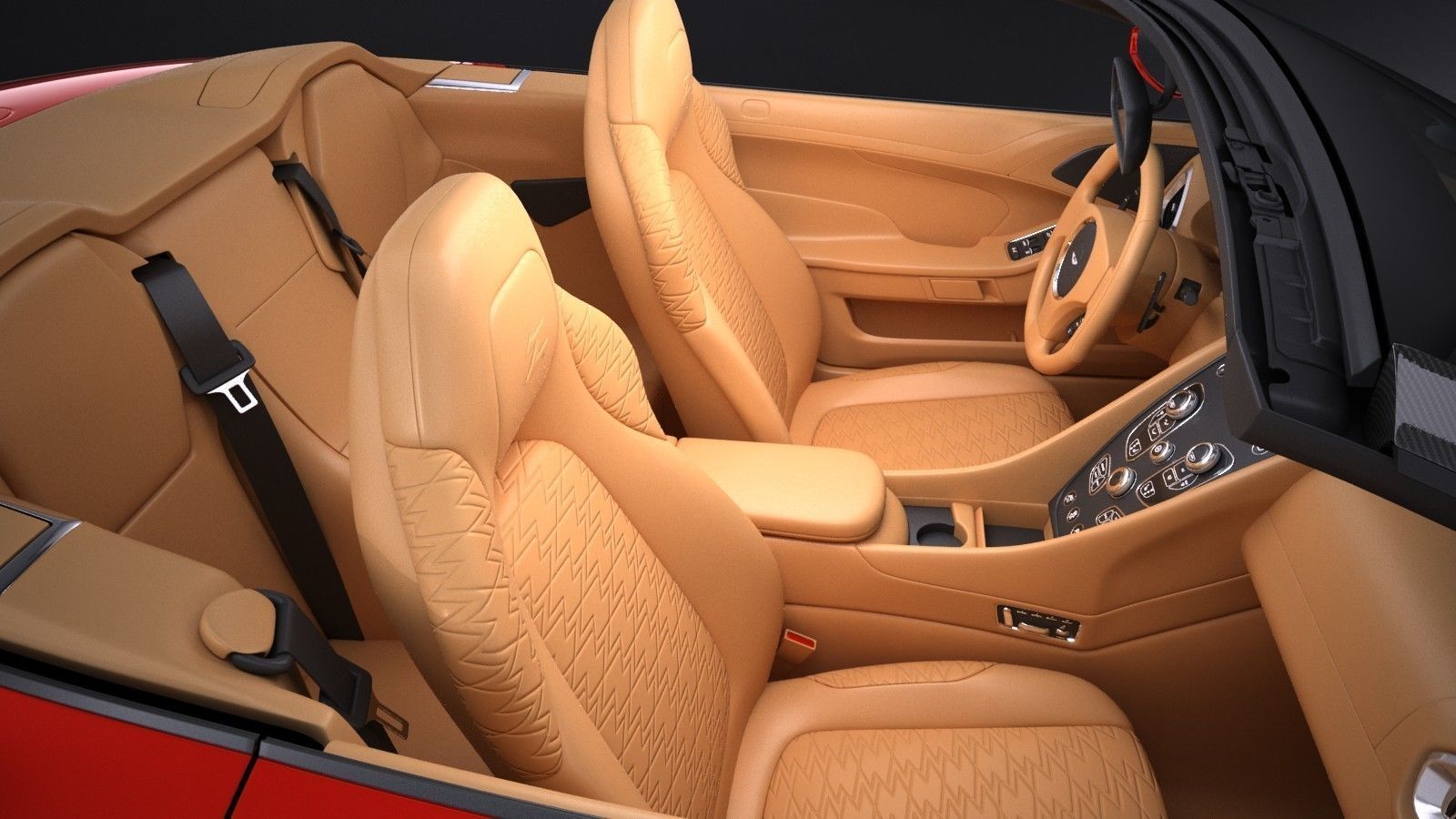 Aston Martin Vanquish Zagato Volante 2017 3D model_8