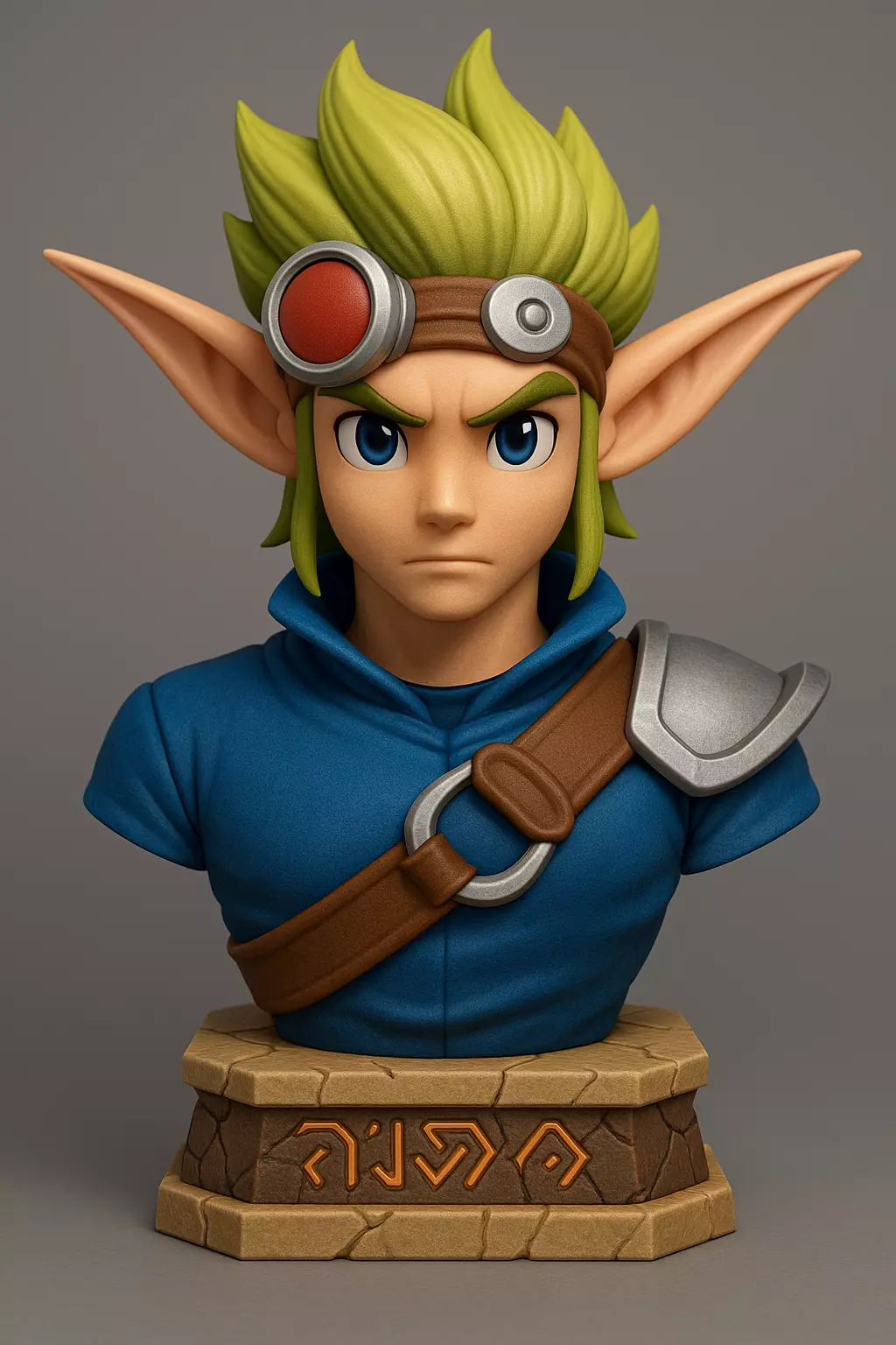 Jak Bust 3D print model