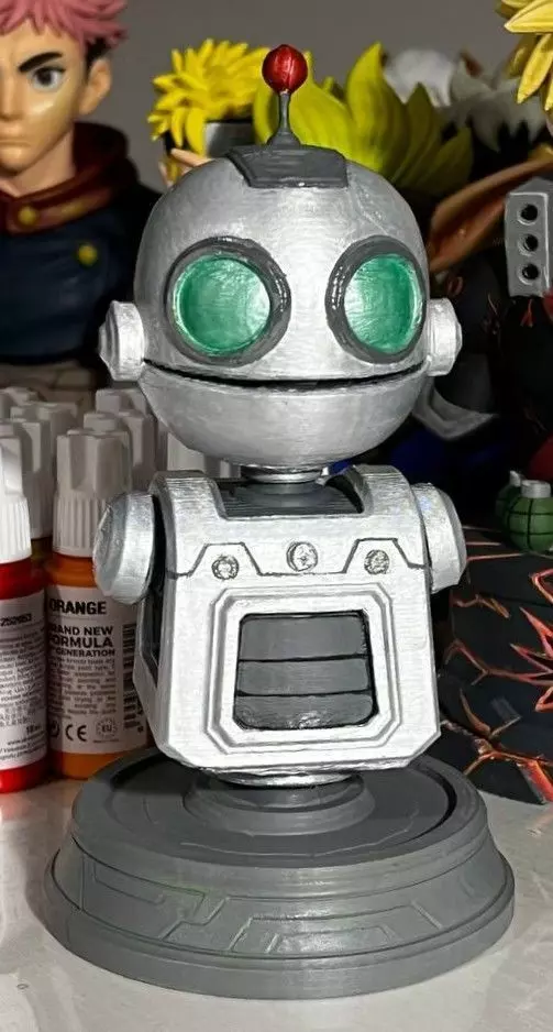 Clank Bust 3D print model_6