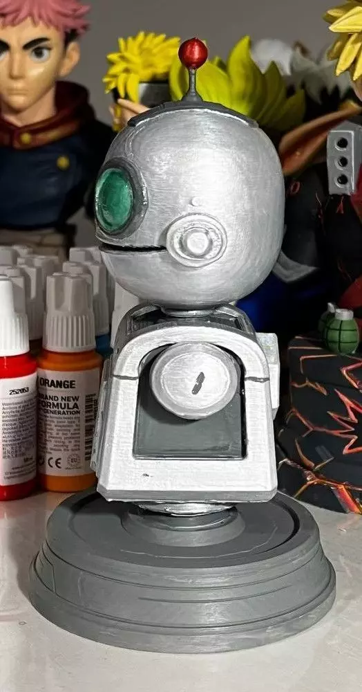 Clank Bust 3D print model_9