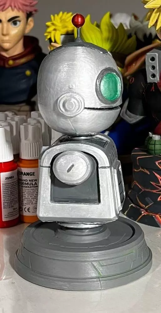 Clank Bust 3D print model_8