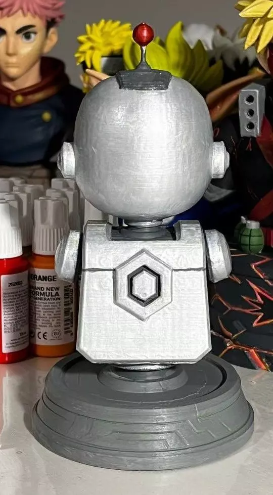Clank Bust 3D print model_7