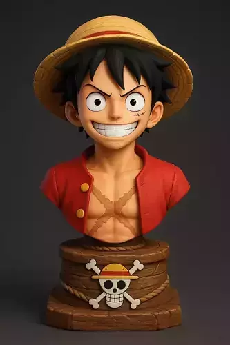 Monkey D Luffy Bust