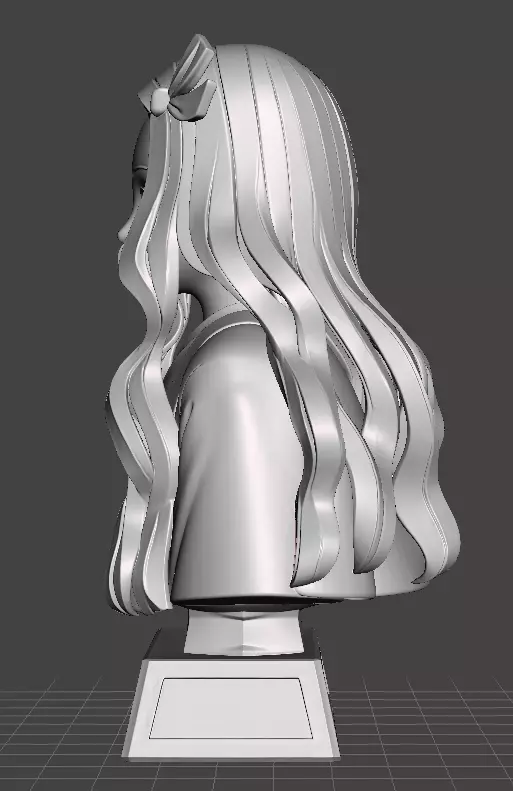 Nezuko Bust 3D print model_5