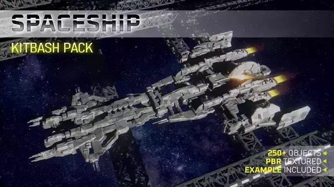 Spaceship Kitbash Pack