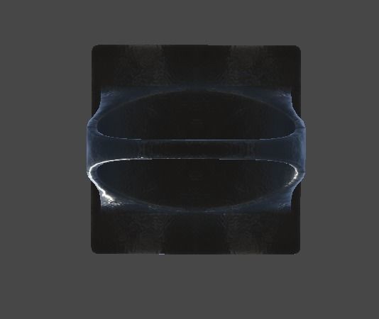 Seabed ring1 Low-poly 3D model_8