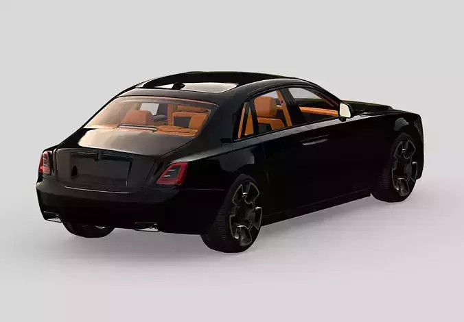 Unbranded High Poly British Luxurycar Game Ready 3D model 3