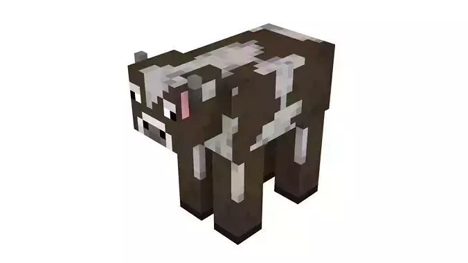 Minecraft Cow