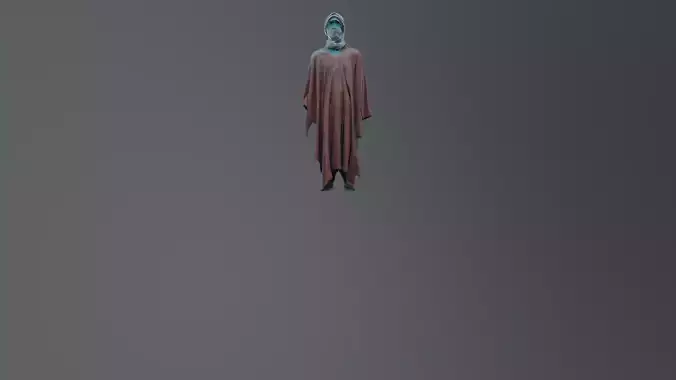 Fabric Head Wrap 3D Model