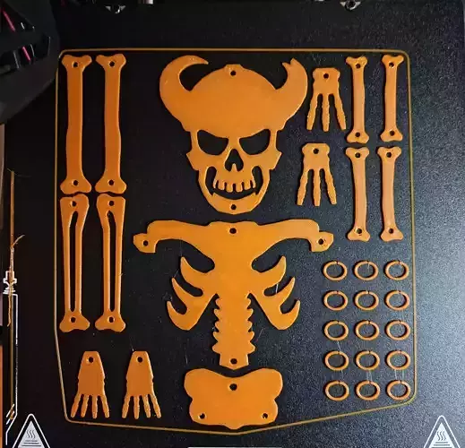 Hanging Skeleton decoration-3D Printable STL Files