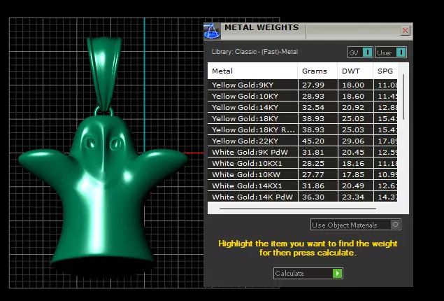 Cute Ghost Pendant 3D Printable Model 3D print model_6