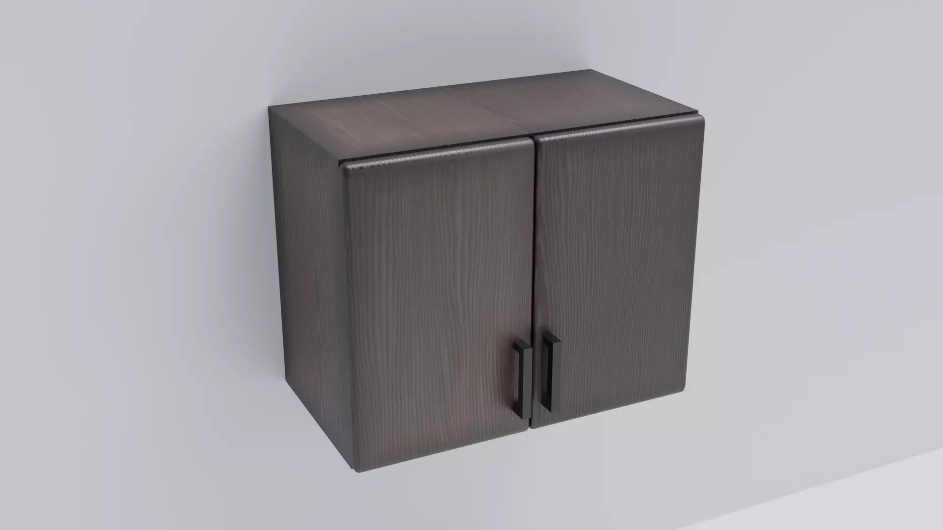 Kitchen cabinet Low-poly 3D model_5
