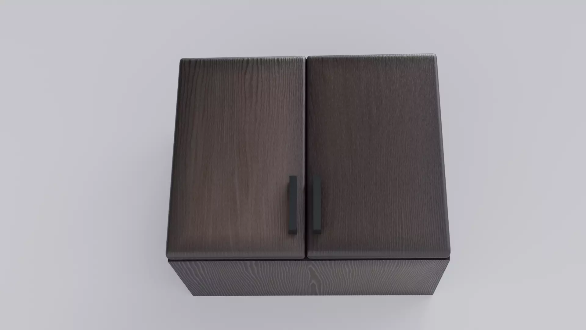 Kitchen cabinet Low-poly 3D model_1