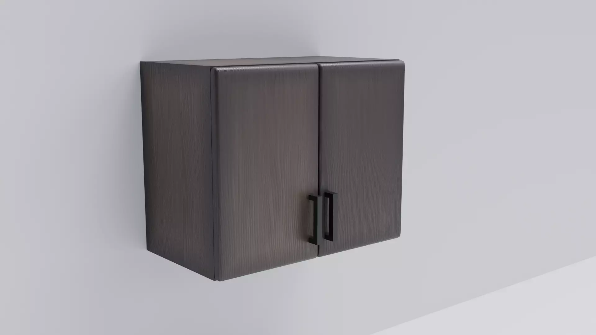 Kitchen cabinet Low-poly 3D model_0