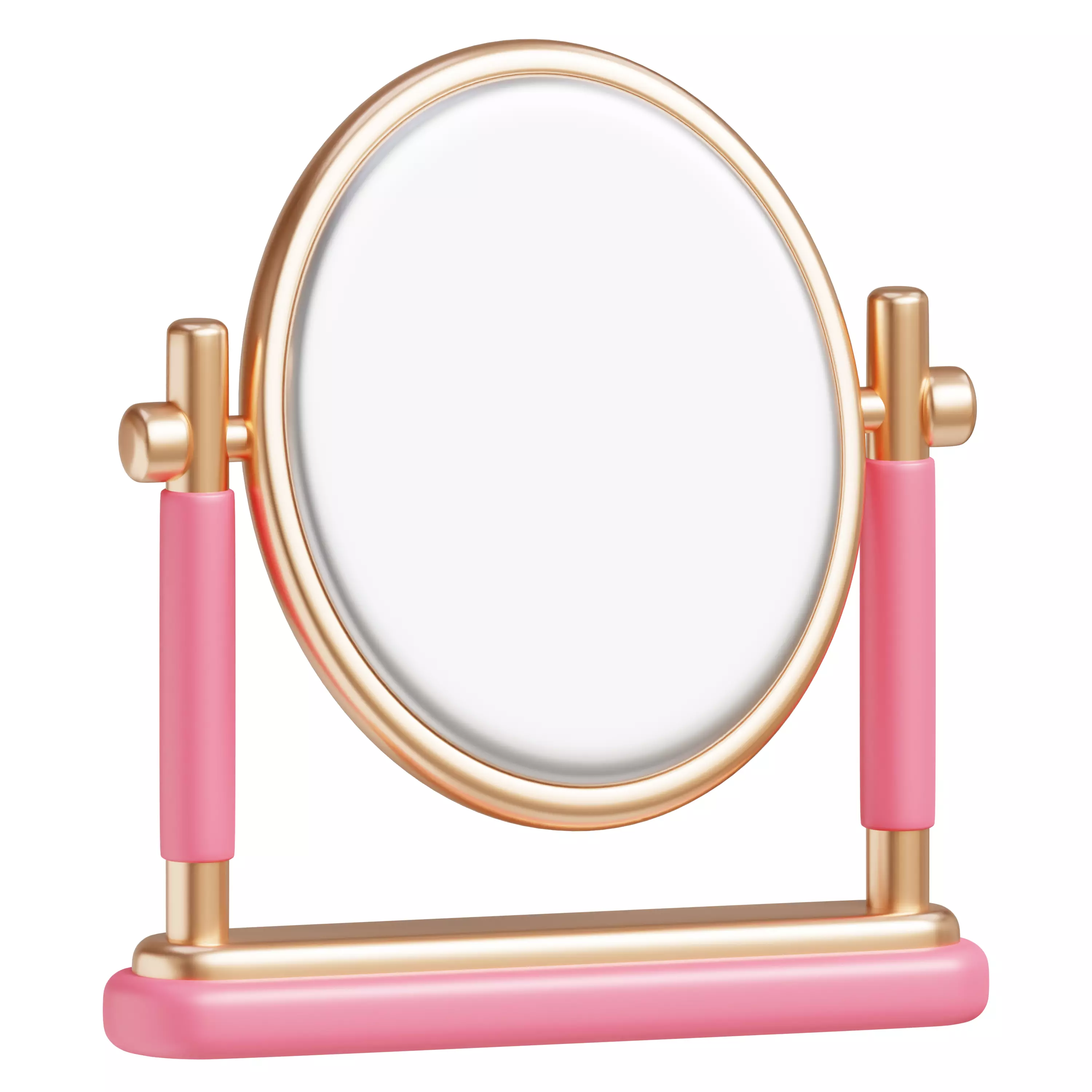 Stylized Beauty and Cosmetics 3D Icon Collection Low-poly 3D model_7