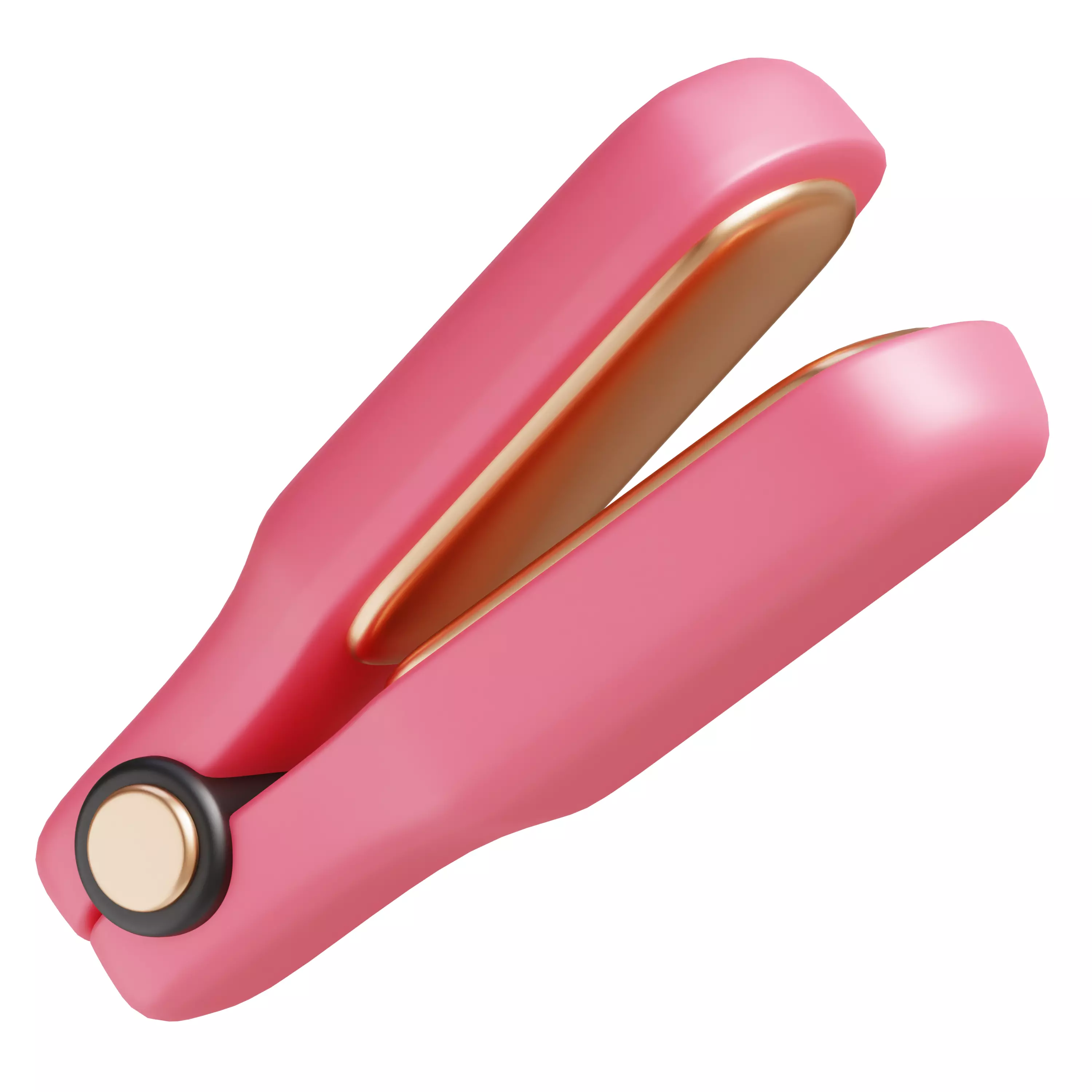 Stylized Beauty and Cosmetics 3D Icon Collection Low-poly 3D model_1