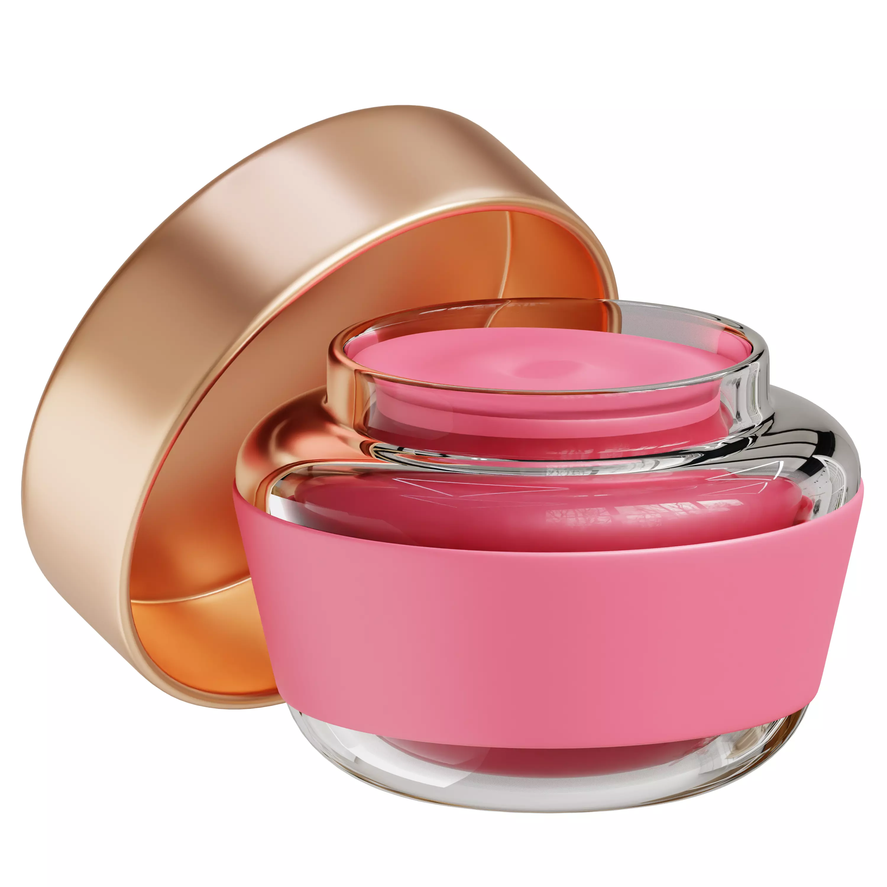 Stylized Beauty and Cosmetics 3D Icon Collection Low-poly 3D model_8