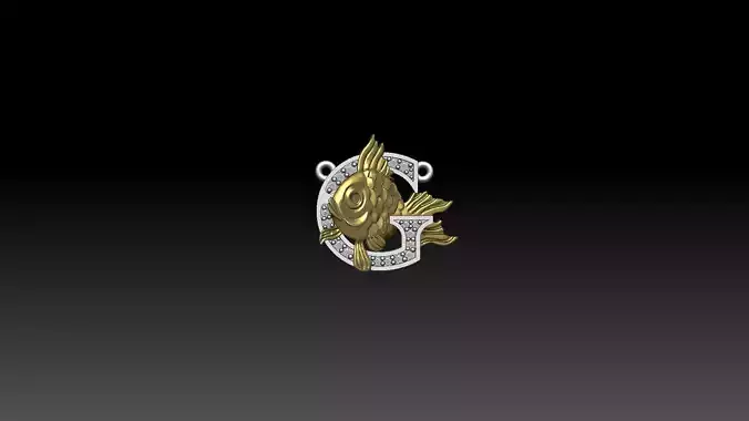 Animal Letter Collection Pisces Letter Collection