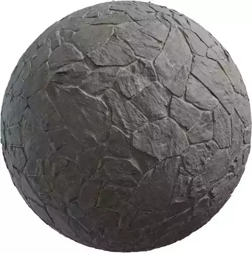 Natural Flagstone Floor Paving Texture