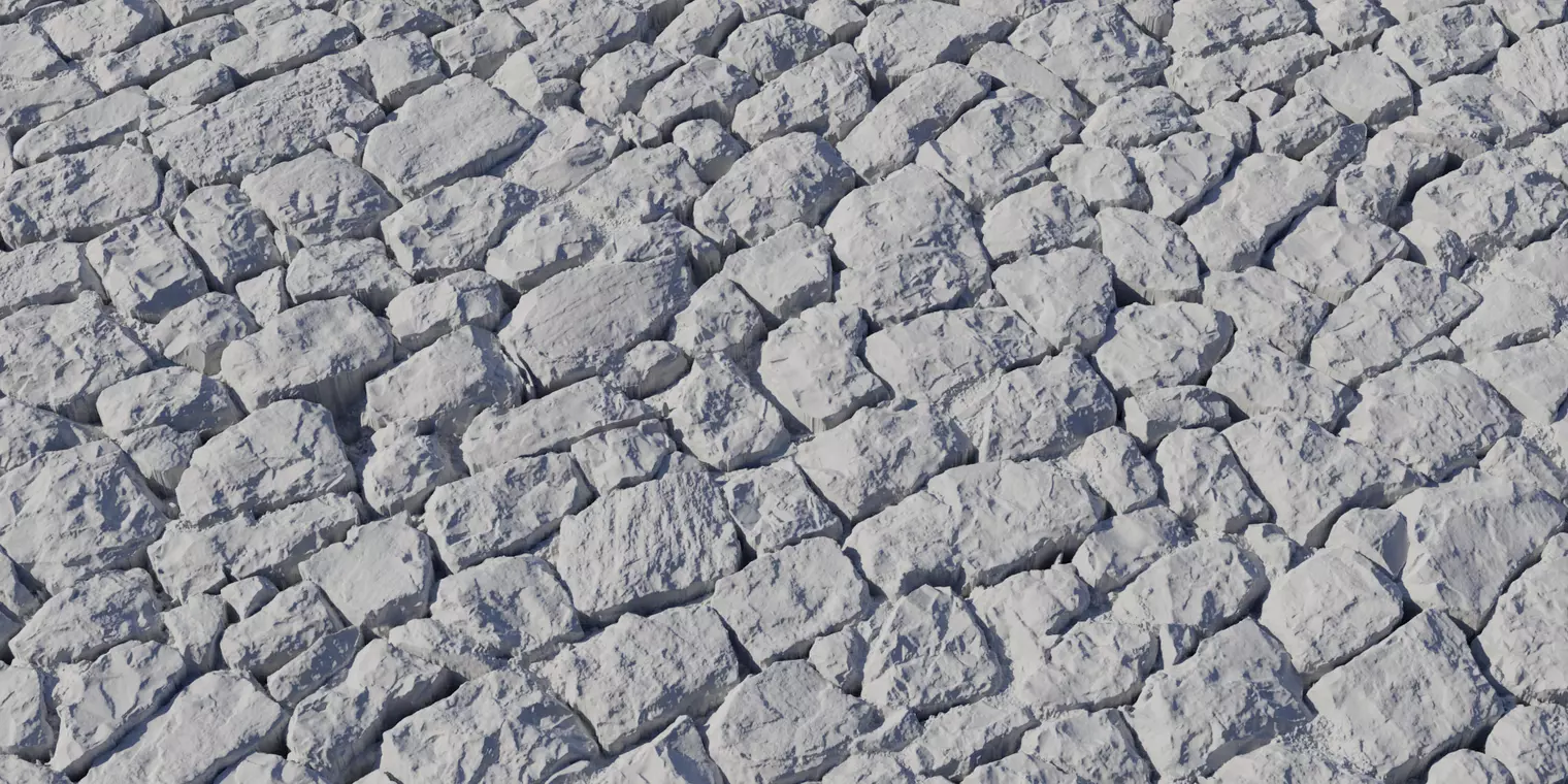 Rough Sandstone Rubble Wall Texture_2