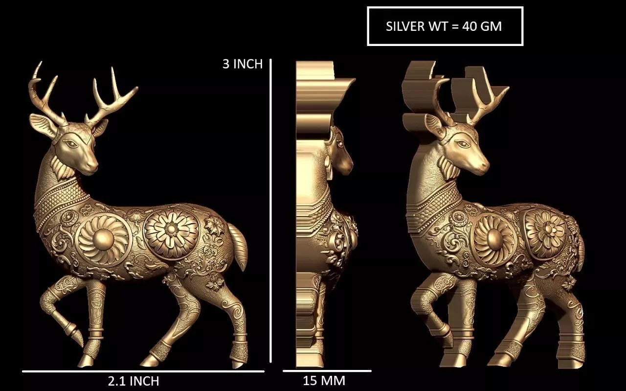 HARAN BROCH DESING  ANTIC CAD  3D print model_0