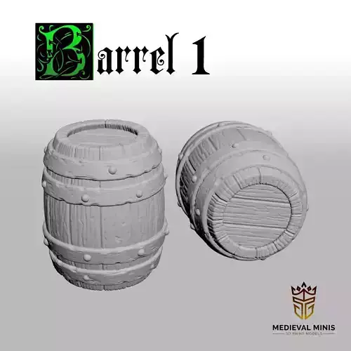 Medieval Barrel 1