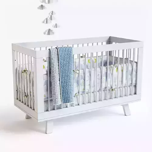 Hudson Crib 3D model