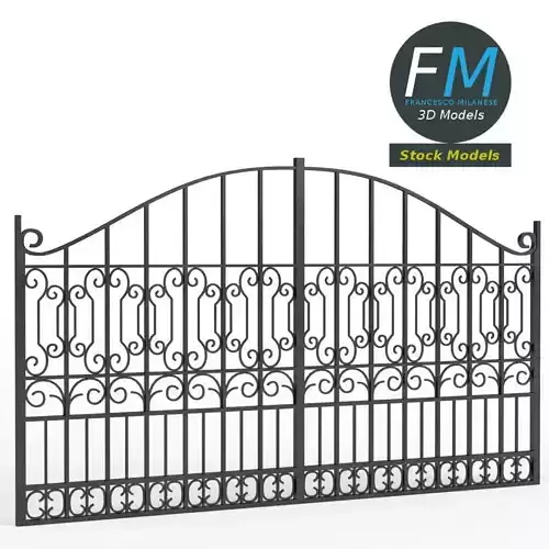 Iron gate 3 3D model