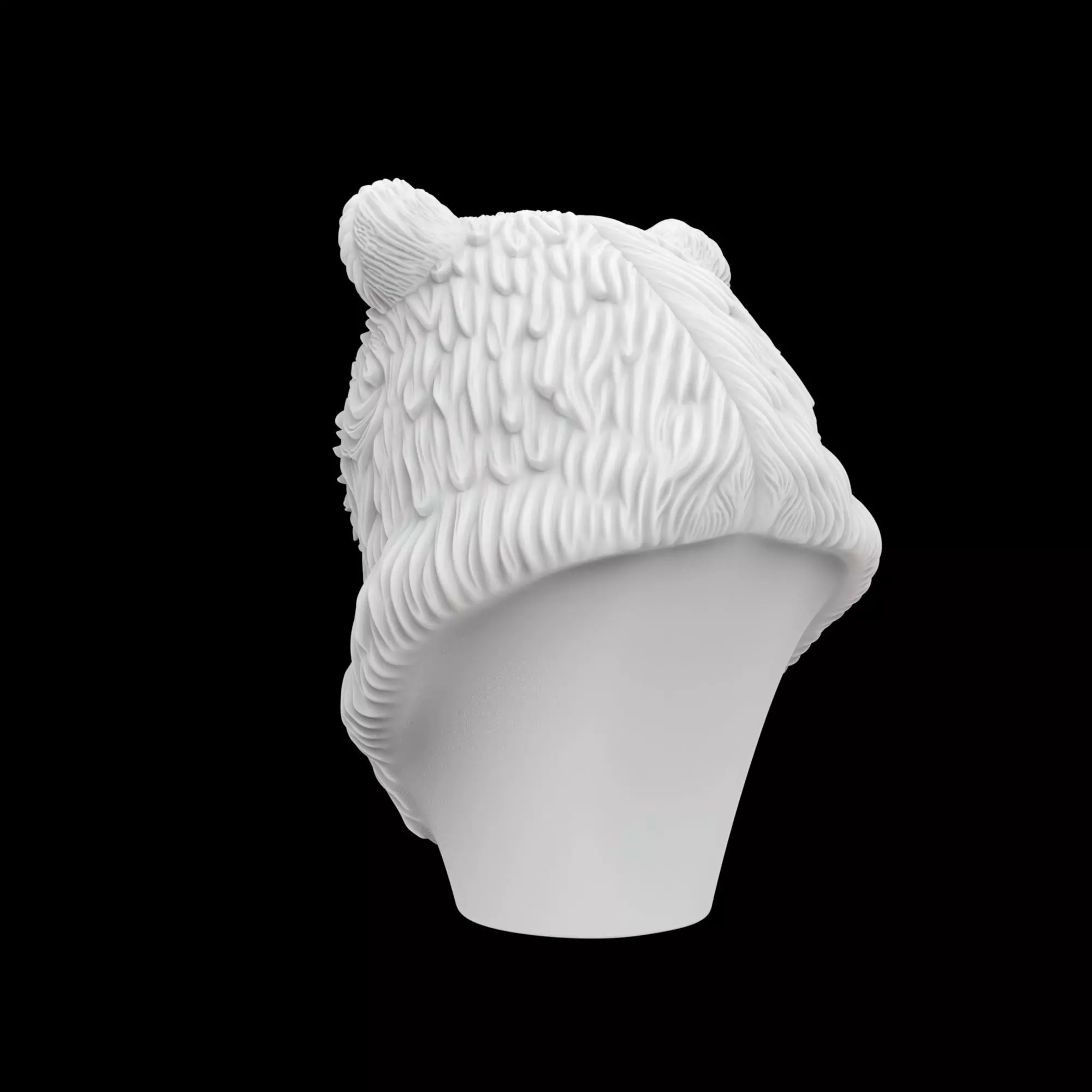 Bear Bust 3D Print Model 3D print model_2