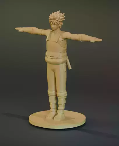 Kakashi Hatake 3D Model