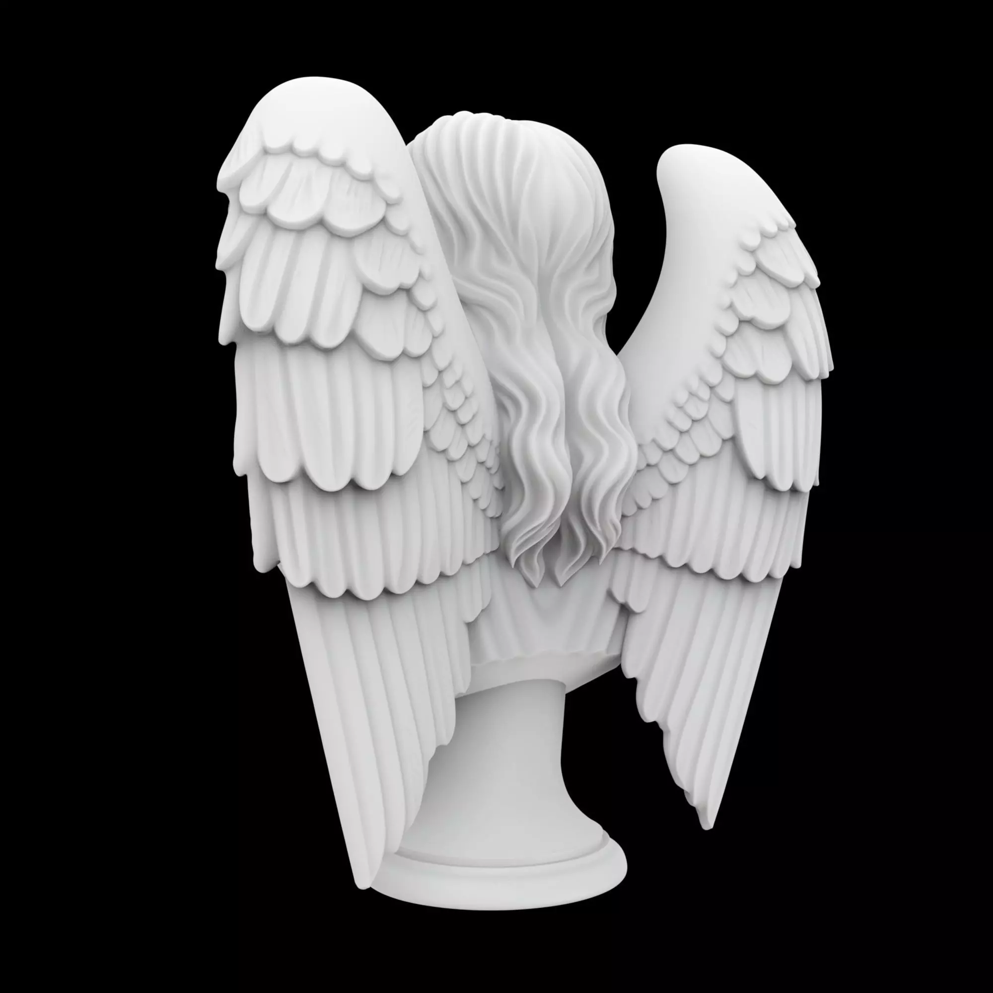 Devil Lord Bust 3D Print Model 3D print model_2