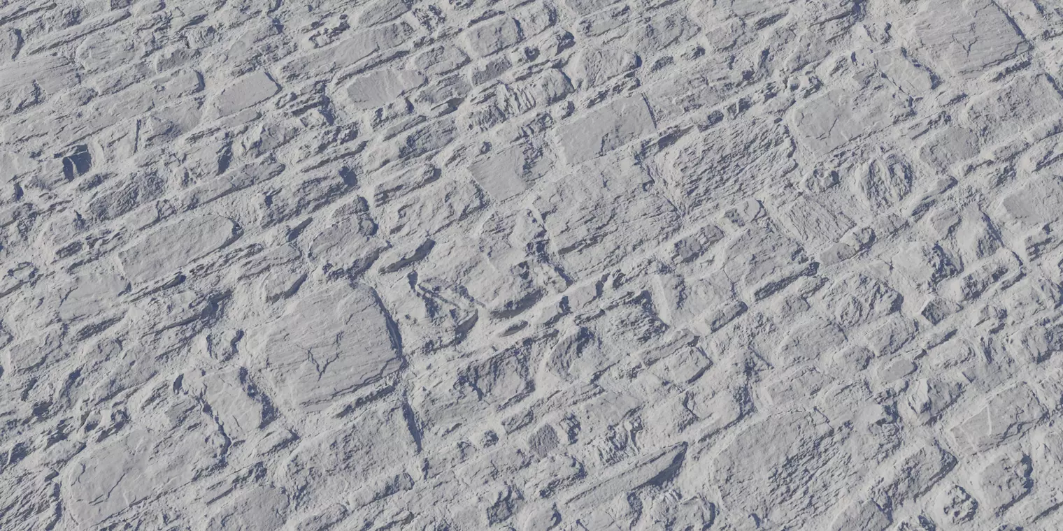 Old Sandstone Castle Wall Texture_2