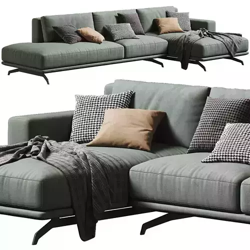 Ditre Italia Dalton Chaise Longue 02