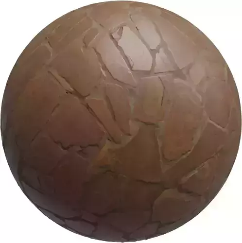 Terracotta Flagstone Patio