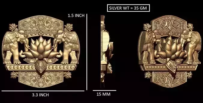 ELEPHANT BROCH DESING 