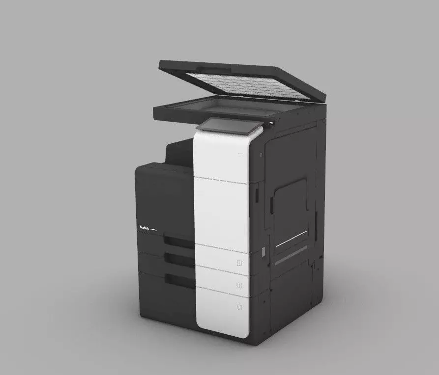 office printer 3D model_0