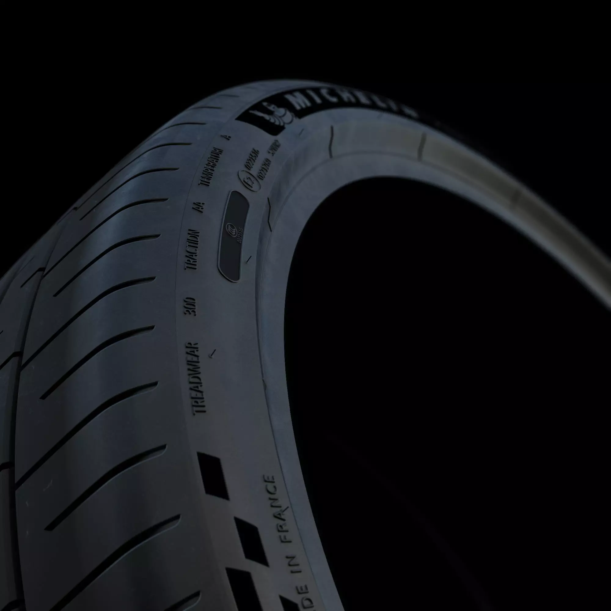 Michelin Pilot Sport S 5 tires 3D model_2