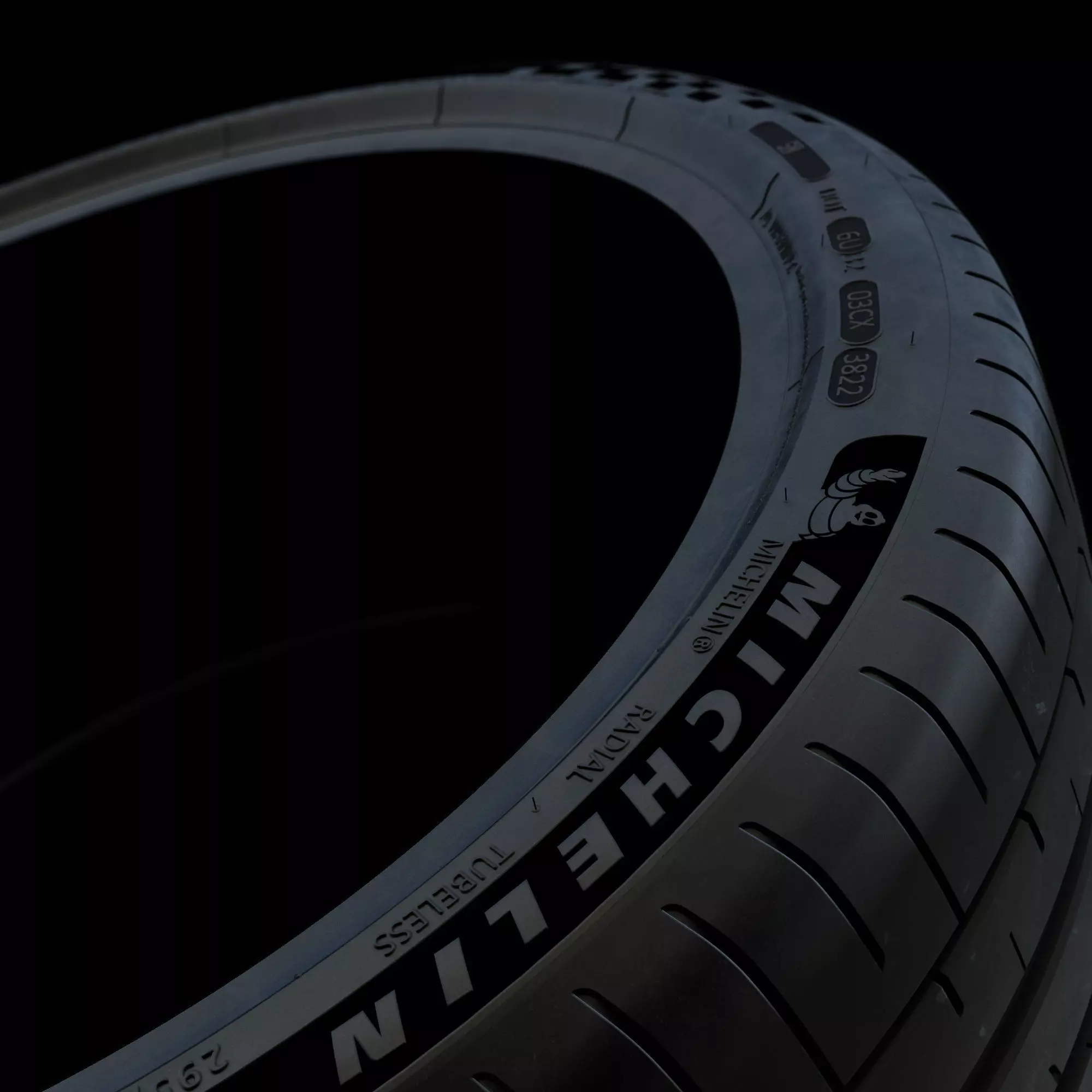 Michelin Pilot Sport S 5 tires 3D model_1