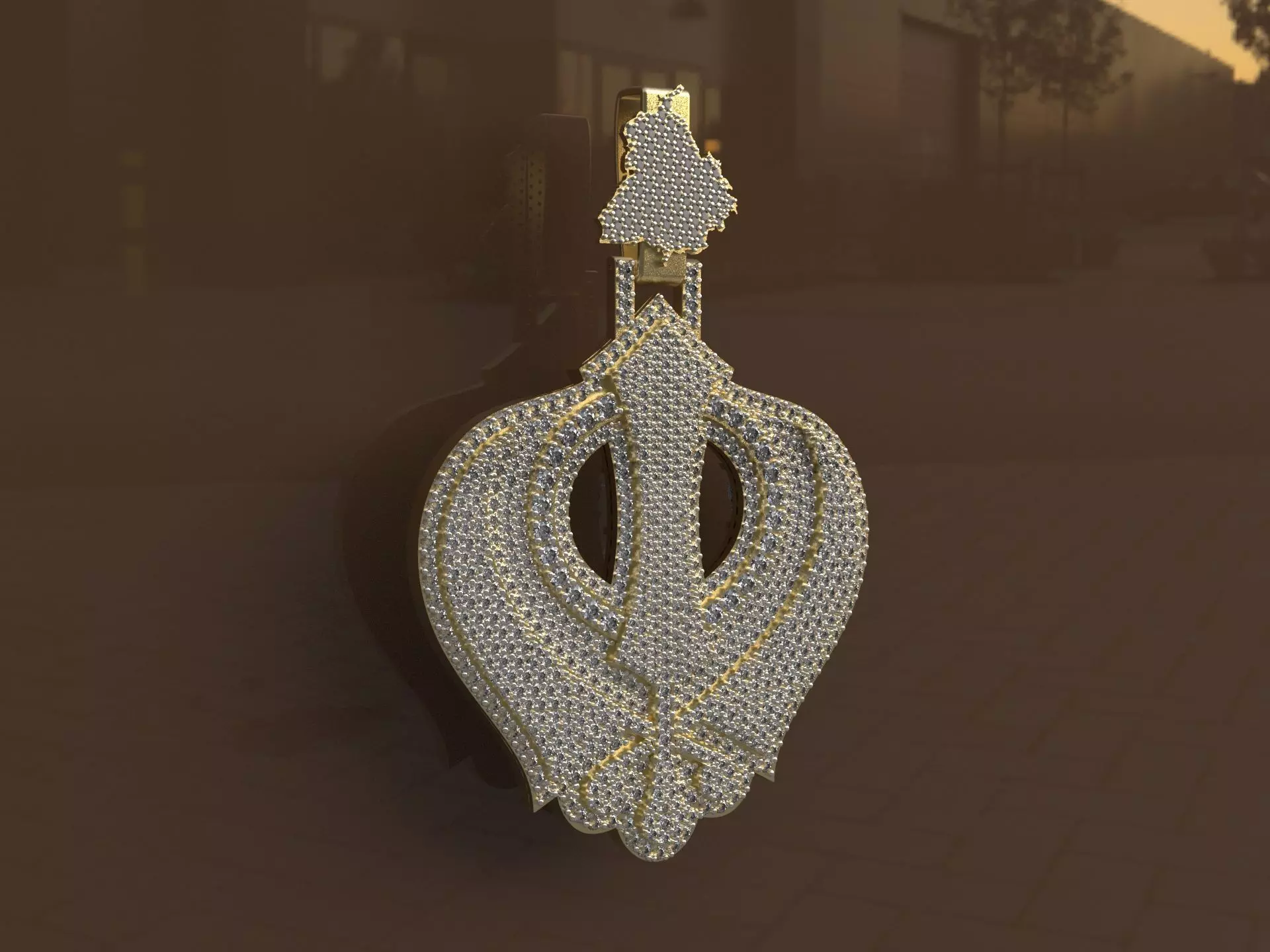 PANDENT 3D print model_0