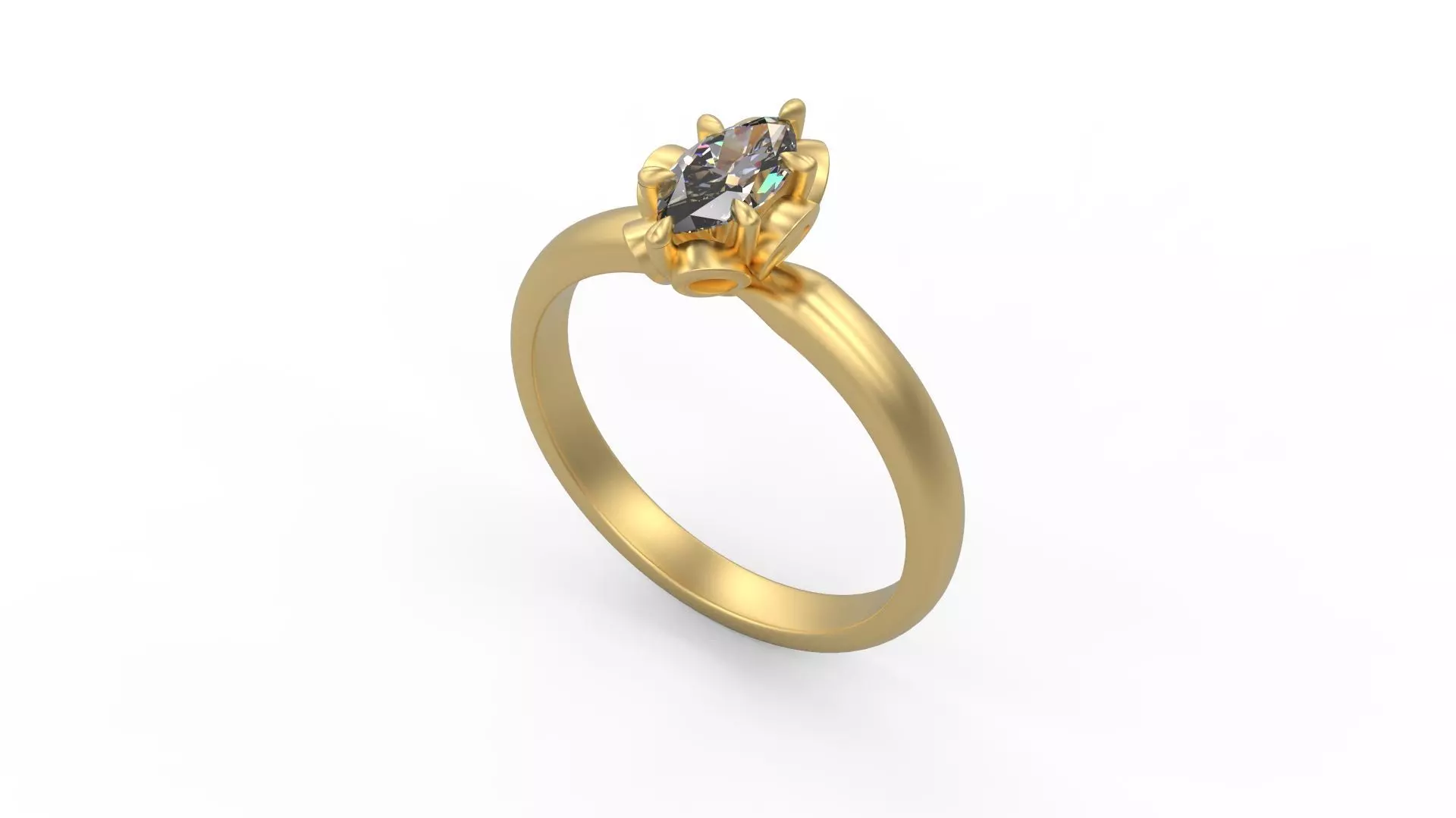 Women Solitaire 9172 3D print model