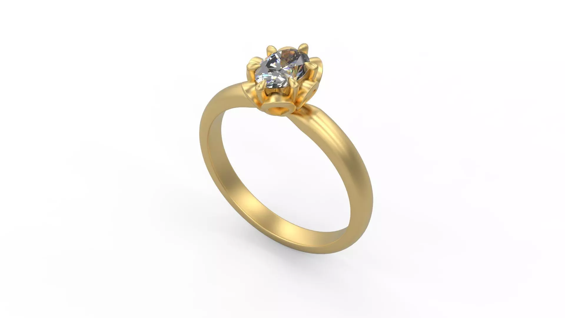 Women Solitaire 9171 3D print model