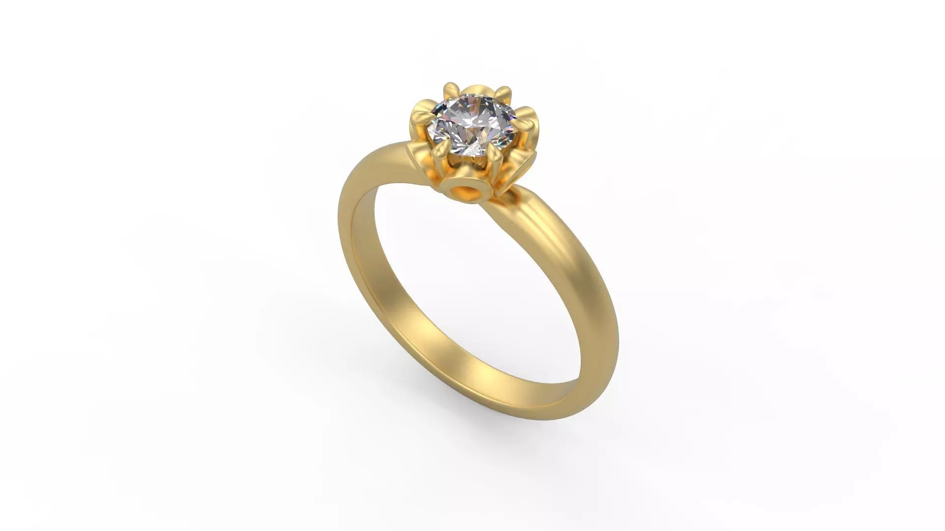 Women Solitaire 9170 3D print model