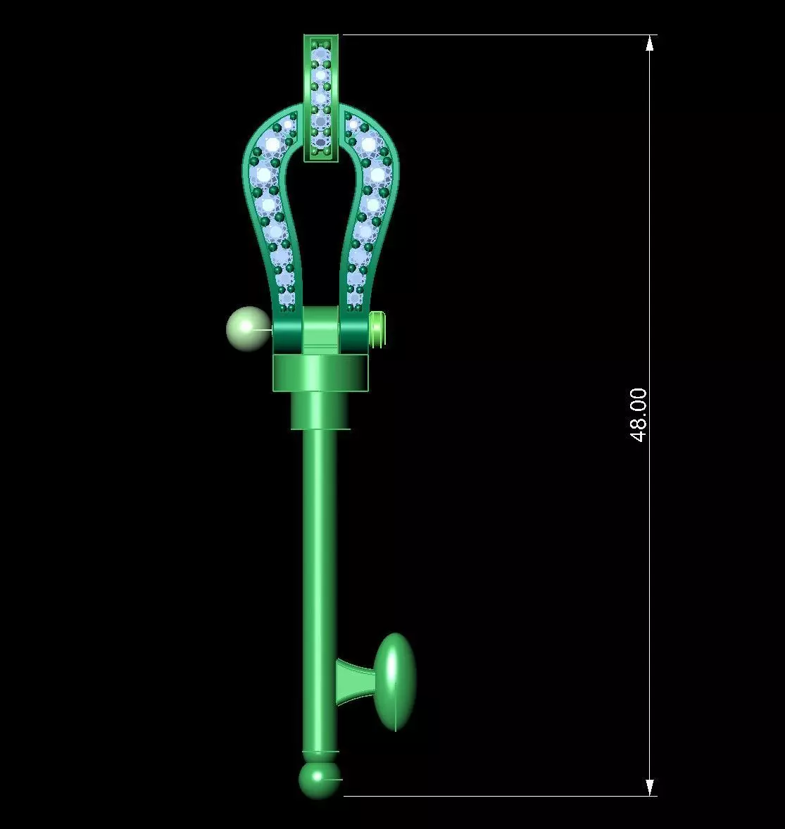 Fred Necklace 3D print model_0